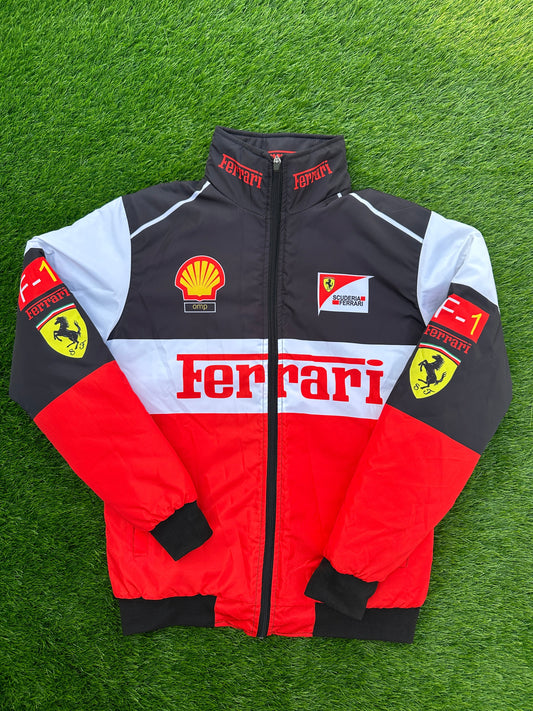 Ferrari 3-color jacket printed