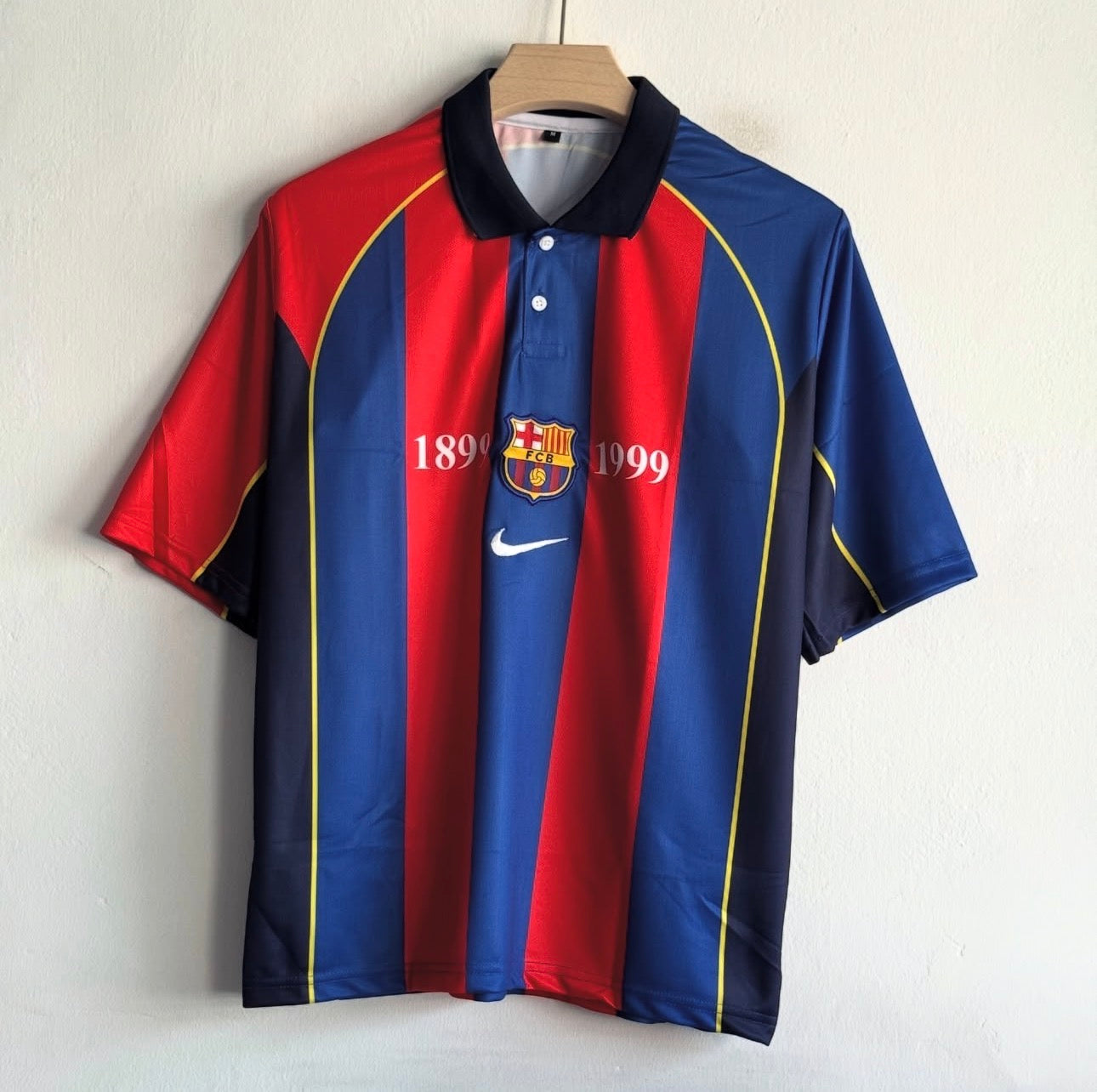 Barcelona Retro Polo Shirt