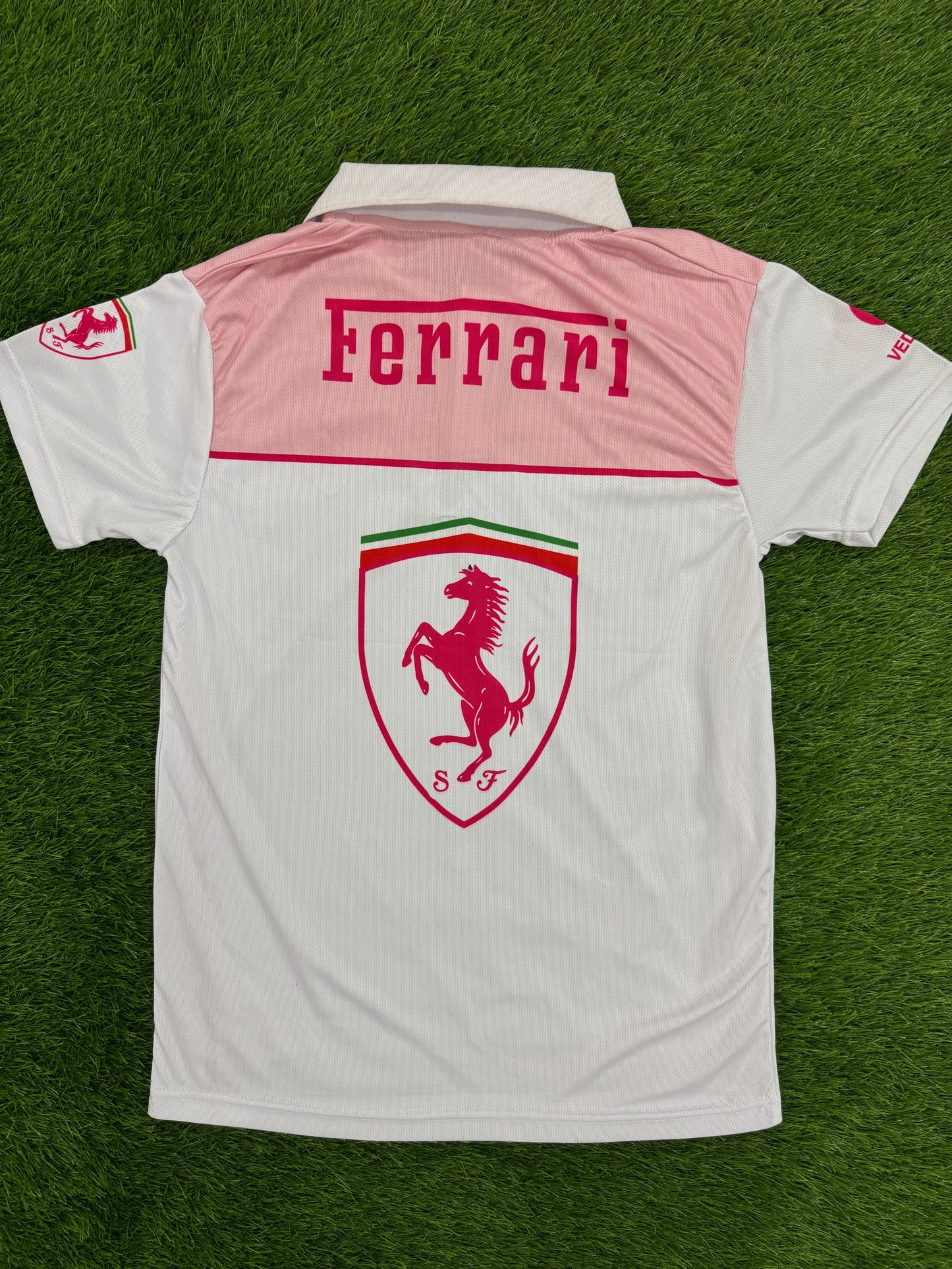 Pink Ferrari Polo shirt