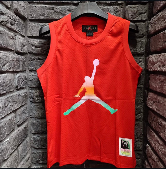 AirJordan Big logo basketball jersey