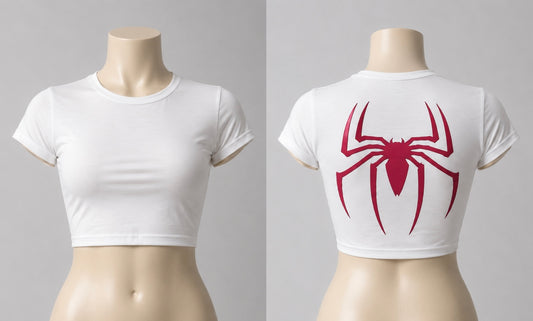 Spider Back Logo Croptop jersey