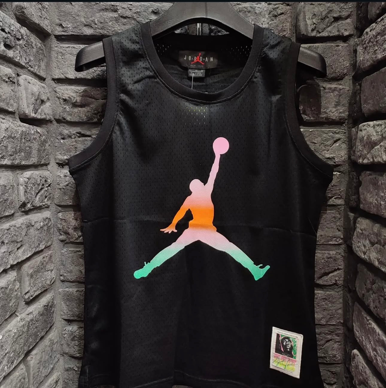 AirJordan Big logo basketball jersey