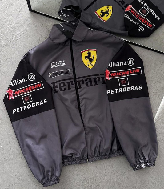 Ferrari grey Parachute jacket
