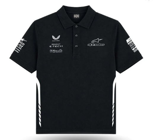 Racing Polo shirt Black