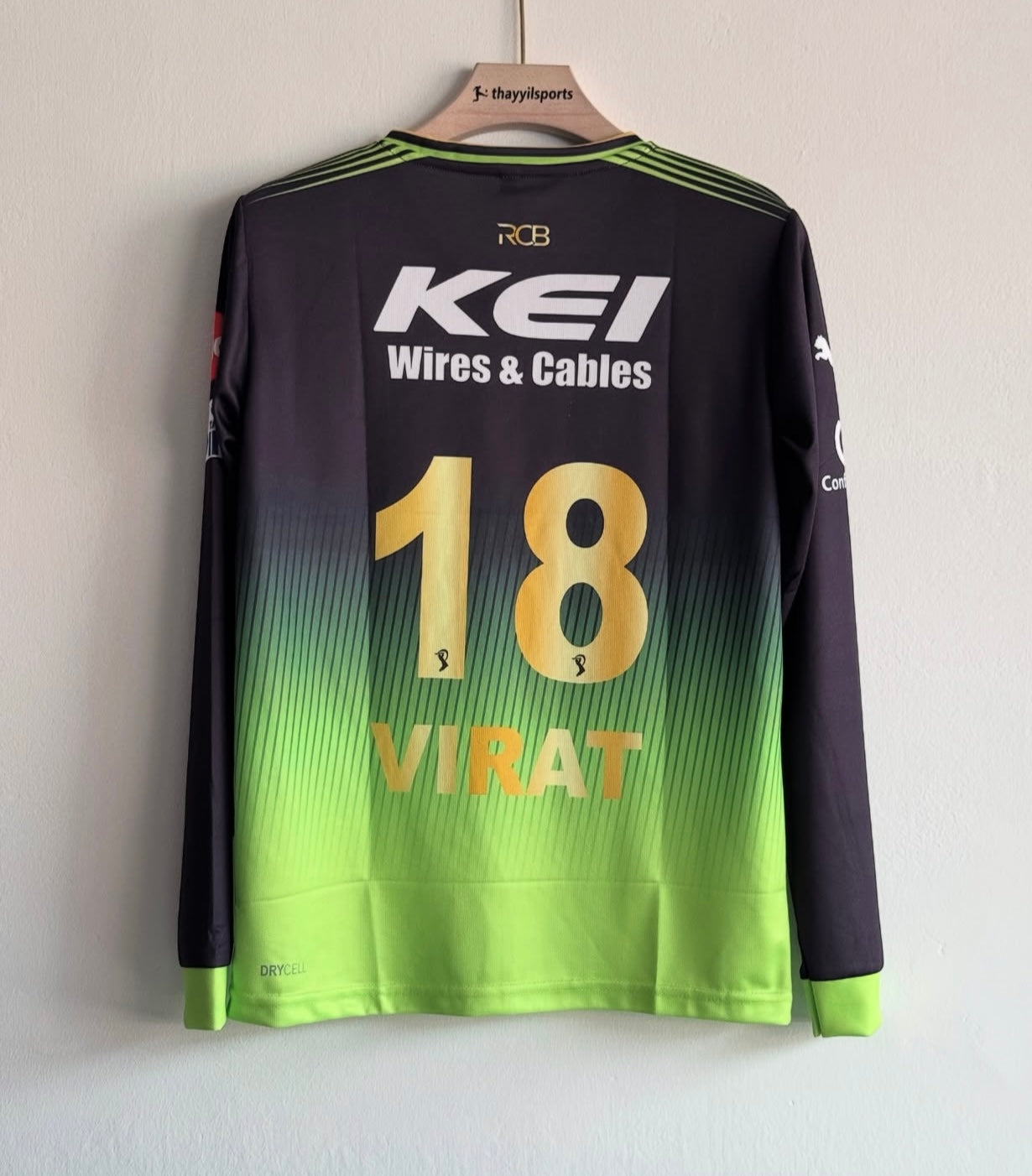 RCB full sleeves Jersey