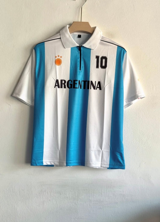 Argentina Zip Polo jersey