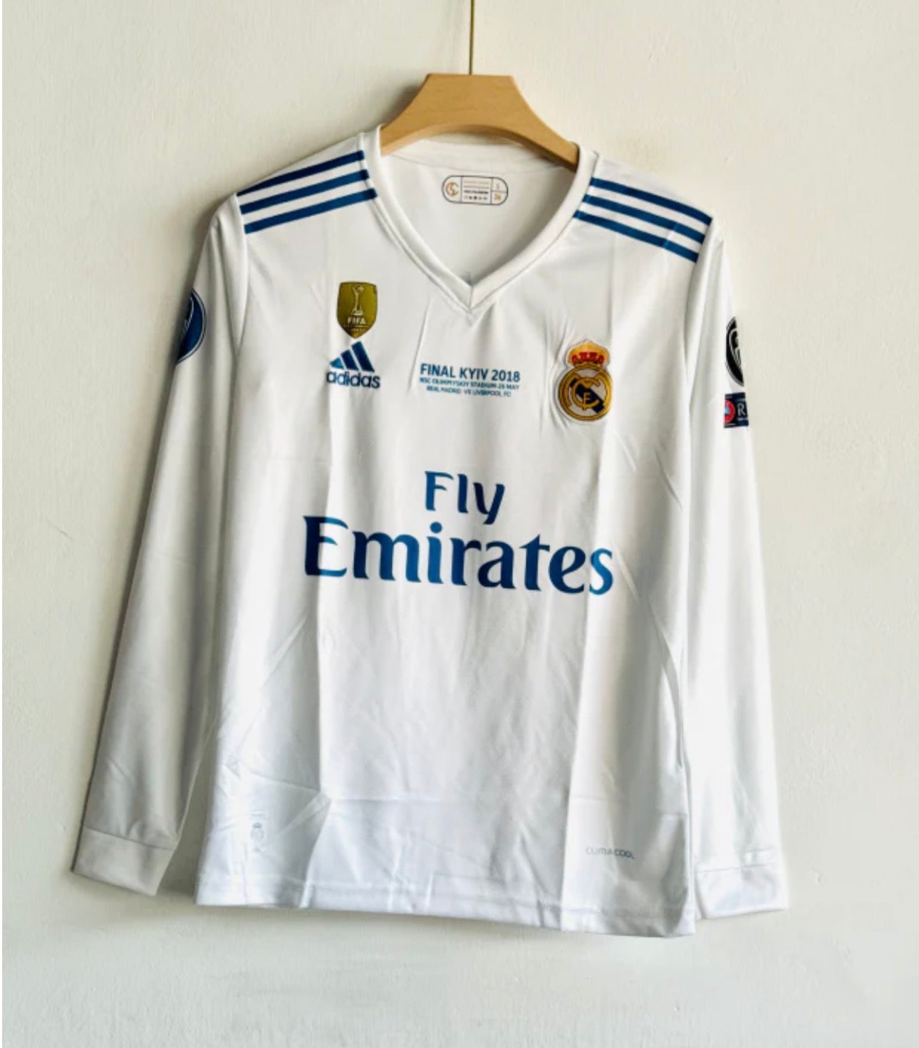 RealMadrid Ronaldo 7 Full sleeves Jersey
