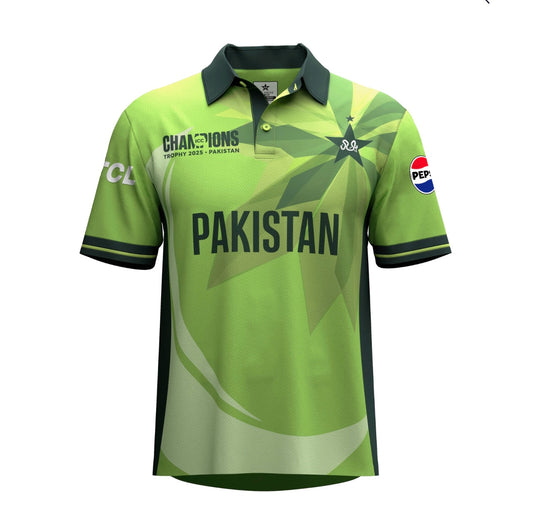 Champions Trophy Pakistan Jersey Customizable