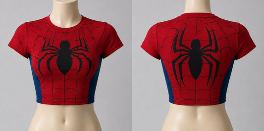 Spider Crop top Jersey