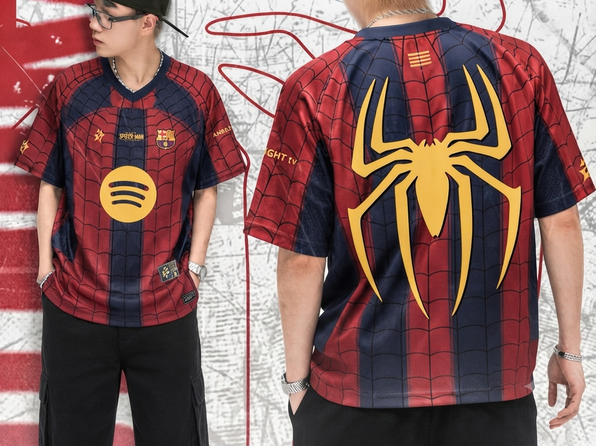 Spider x Barca Jersey