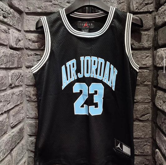 Air Jordan 23 black basketball jersey