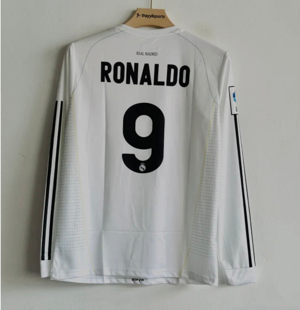 Ronaldo 9 Realmadrid Full sleeves Jersey