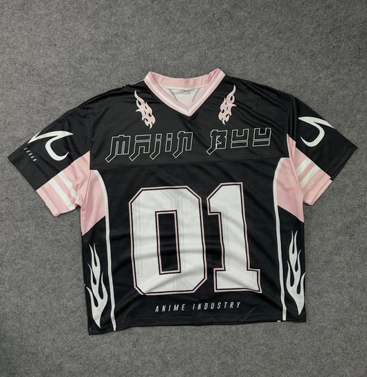 01 Baseball Downshoulder Anime jersey