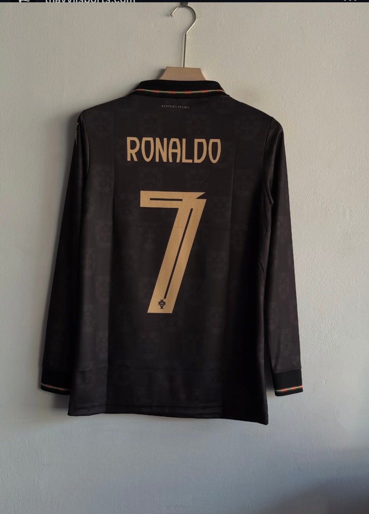 Portugal Ronaldo 7 Full sleeves
