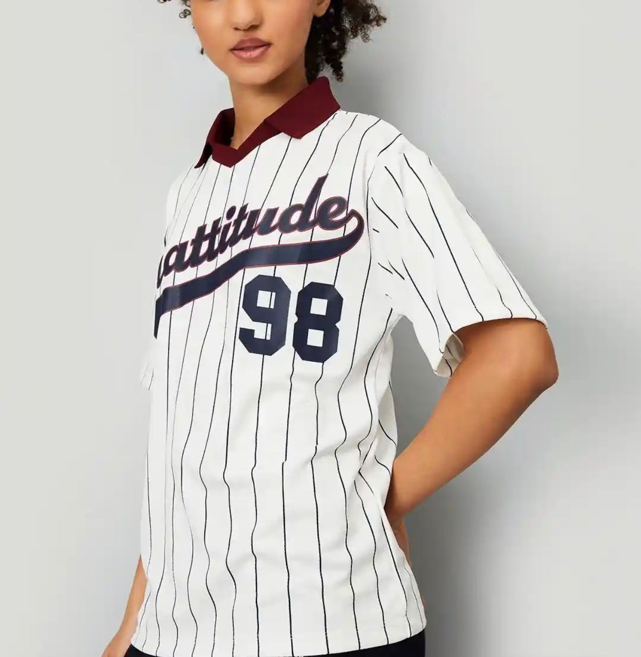 NEW BRATITUDE BASEBALL DOWNSHOULDER MJERSEY