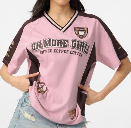 Baseball downshoulder jersey Gill more girl